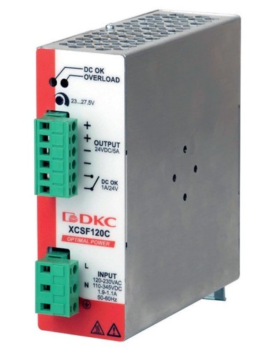 Источник питания однофазный, 120Вт, 2.5А, 48В (XCSF120DP). Источник питания OPTIMAL POWER однофазный, с ORing диодом. ДКС в Рубцовске