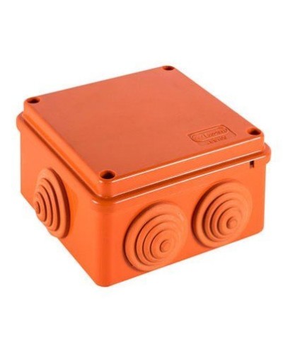Коробка JBS100 100х100х55, 6 вых., 10P (1,5-6мм²) (43497HF): Коробка монтажная, огнестойкая, без галогена в Рубцовске