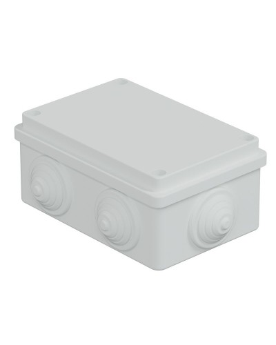 Коробка JBS120 120х80х50, 6 вых., IP55, белая (44008W-1). Коробка монтажная. Экопласт в Рубцовске