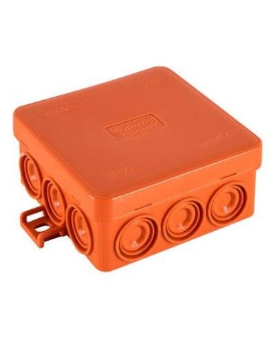 Коробка JBL085 85х85х38, 12 вых., 4P (0,15...6мм²) (43755HF): Коробка монтажная, огнестойкая, без галогена в Рубцовске
