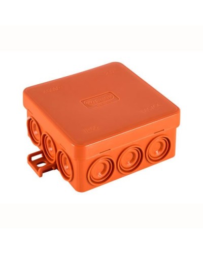 Коробка JBL085 85х85х38, 12 вых., 2P (0,15…6мм²) (43745HF): Коробка монтажная, огнестойкая, без галогена в Рубцовске