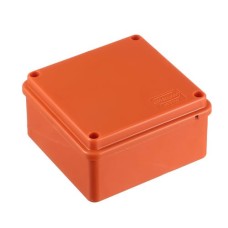 Коробка JBS100 100х100х55, 5P (2,5…16мм²) (42037HF). Коробка монтажная, огнестойкая, без галогена. Экопласт
