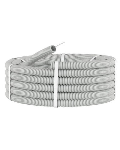 Труба HFFR тяжелая D50, серая (21150HF-GR): Труба гофрированная, с зондом, не распространяющая горение, без галогена в Рубцовске