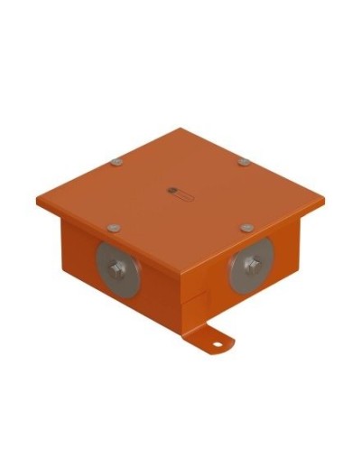 Коробка SMB120 металлическая 120х120х60, 4 металлических заглушки (56004S). Коробка, 4 металлические заглушки. Экопласт в Рубцовске