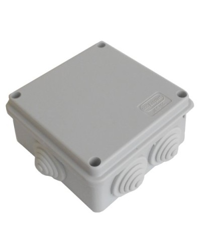 Коробка JBS100 100х100х55, 6 вых., 6P (0,15...2,5мм²) серая (43017HF-GR). Коробка монтажная, огнестойкая, без галогена. Экопласт в Рубцовске