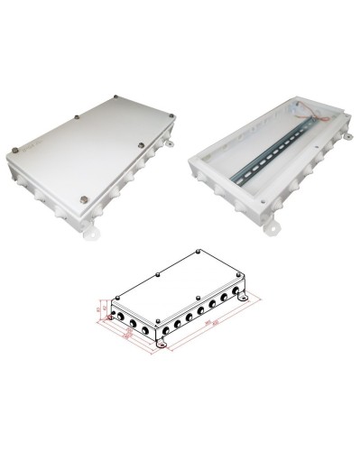 КМ IP55-2040. Коробка монтажная электротехническая. Гефест в Рубцовске
