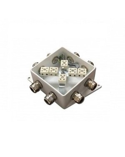 КМ-О (12к*10,0)-IP66-120х120, пять вводов: Коробка монтажная огнестойкая в Рубцовске
