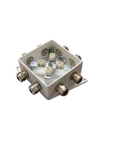 КМ-О (8к)-IP66-120х120, четыре ввода. Коробка монтажная огнестойкая. Гефест в Рубцовске