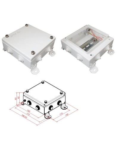 КМ IP55-1515. Коробка монтажная электротехническая. Гефест в Рубцовске