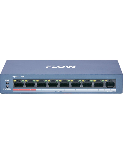 F-SW-EU209POE-V/L. Сетевой PoE коммутатор. i-FLOW в Рубцовске