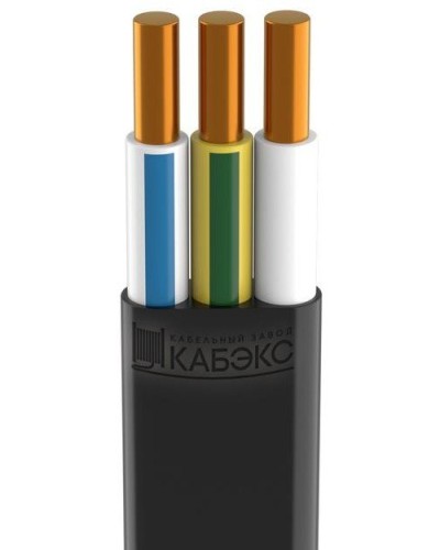 ВВГ-Пнг(А)-LS 3х4 ОК (N PE) 0,66кВ Кабэкс (ТХМ00070641). Кабель силовой, не распространяющий горение, не содержащих галогенов. Кабэкс в Рубцовске