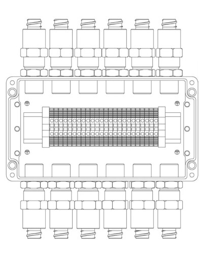 КВМК 2401. Коробка коммутационная взрывозащищенная. Компания СМД в Рубцовске