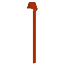 Стойка кнопки выхода Аякс исп.02, оранжевая, в землю. Стойка. Магнито-Контакт