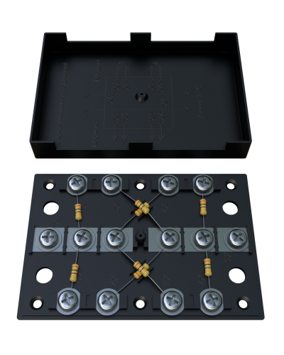 KRA-4 75 Om black (MEC42102). Коробка на 4 абонента. МЭК-Электрика в Рубцовске