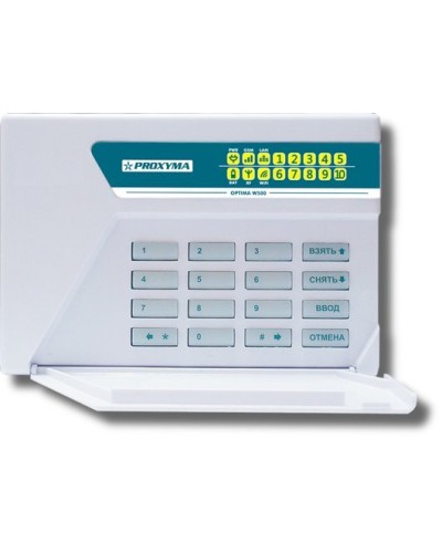 W500BL Optima. Объектовый прибор с встроенными GSM, РПП БРИЗ и Ладога-РК и проводными шлейфами. Проксима в Рубцовске