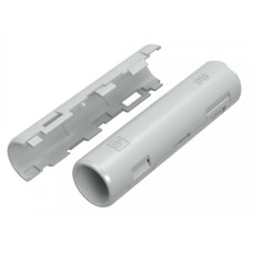 Муфта разборная D16 атмосферостойкая серая (PR13.0409). Муфта разборная. Промрукав