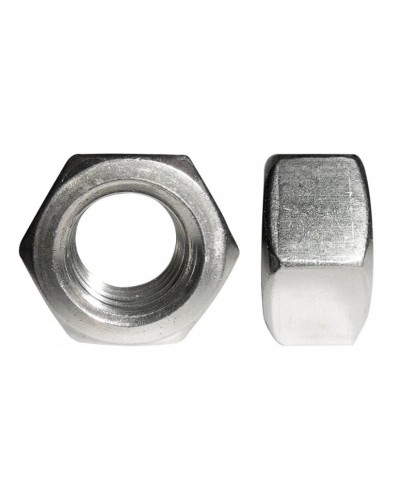 Гайка шестигранная нержавеющая (А2) M6 (DIN 934) (500 шт) (PR08.7455). Гайка шестигранная нержавеющая (А2). Промрукав в Рубцовске