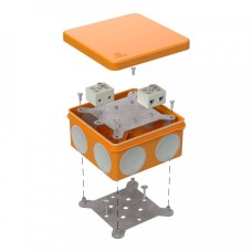 Коробка огнестойкая 60-0300-FR10.0-4 Е15-Е120 100х100х50. Коробка огнестойкая для открытой установки. Промрукав