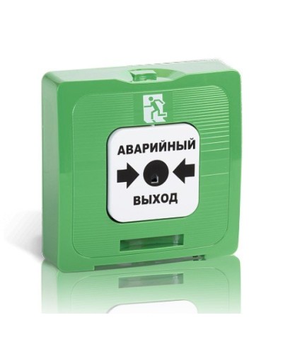 ИР 513-10 АВАРИЙНЫЙ ВЫХОД (зелёный). Элемент дистанционного управления. Рубеж в Рубцовске