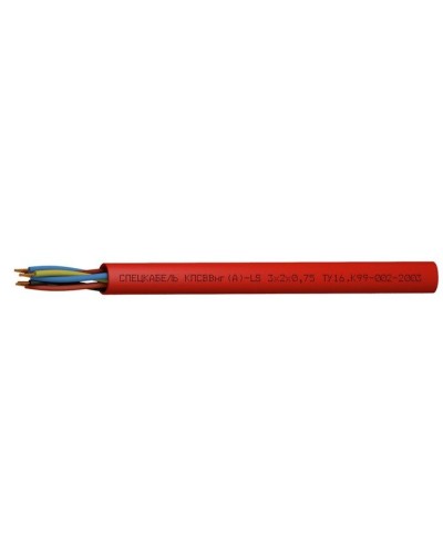 КПСВВнг(А)-LS 3х2х2,5 (Спецкабель). Кабель симметричный для систем сигнализации и управления, групповой прокладки, с пониженным дымо- и газовыделением. Спецкабель в Рубцовске