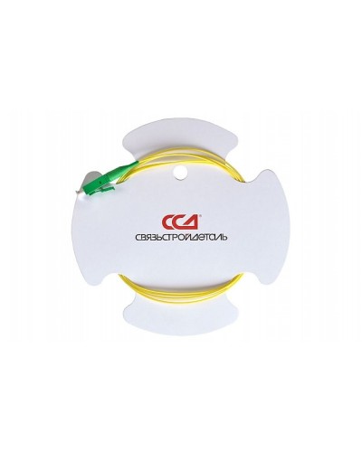 ШОС-SM/0.9 мм-LC/APC-p/t -1.0м (130201-03690). Пигтейл оптический. ССД (Связьстройдеталь) в Рубцовске
