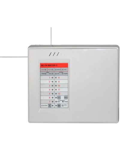 ВС-ПК ВЕКТОР-С (Wi-Fi + GE (GSM+Ethernet)). Прибор приемно-контрольный и управления охранно-пожарный адресный радиоканальный со встроенным коммуникатором GSM. Версет в Рубцовске